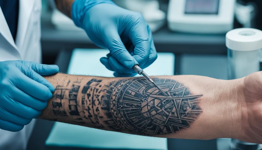 Eliminación segura de tatuajes