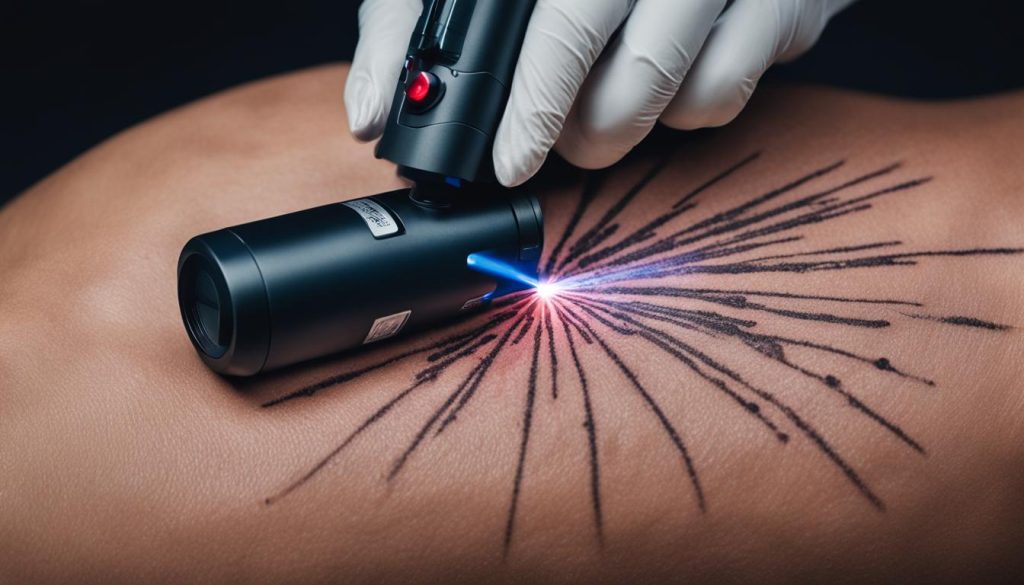 Tratamientos láser para borrar tatuajes